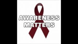 national stroke awareness month ribbon