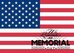 we remember on memorial day