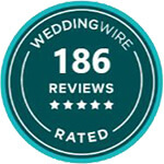 Wedding Wire Badge | Rated by Wedding Wire as a premier wedding venue in Marietta, GA