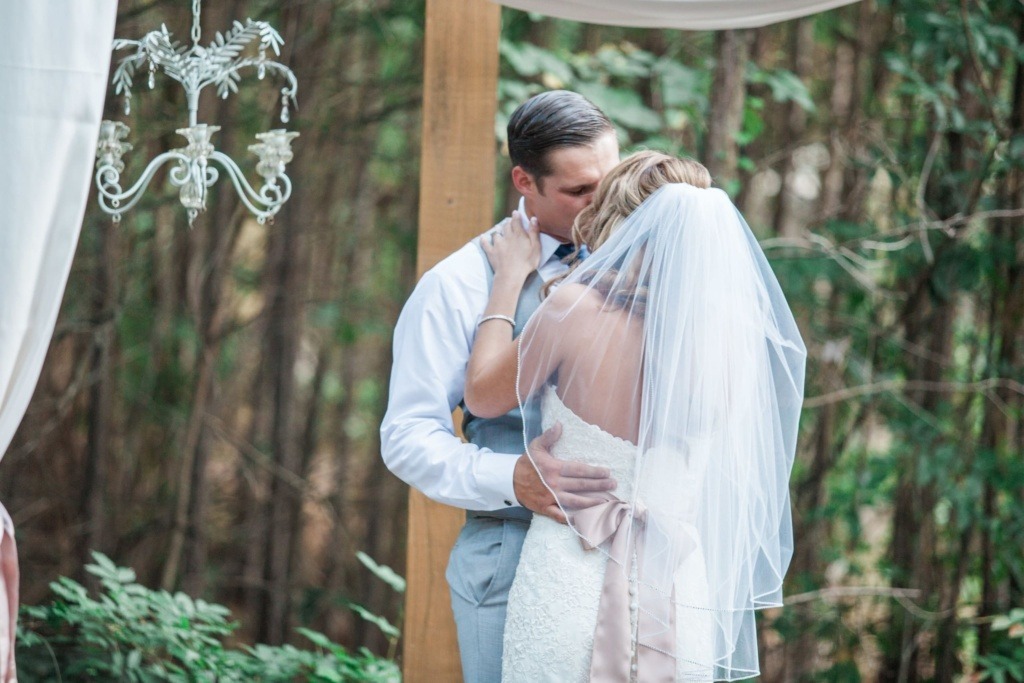 Wedding Dress Display at the Outdoor Wedding Venue in Marietta, Gala Events Facility